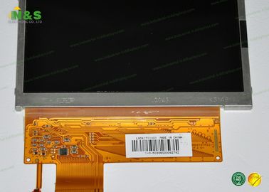 LQ043T3DG02 4.3 inch Sharp LCD Bảng Điều Chỉnh / Trắng vuông màn hình lcd Antiglare, lớp phủ Cứng