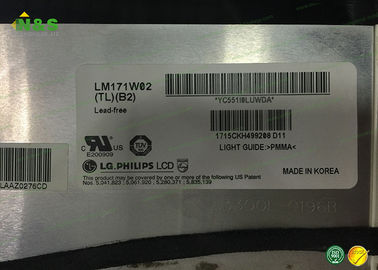 17.1 Inch LM171W02-TLB2 màn hình LCD màu tft với 367.2 × 229.5 mm Khu vực hoạt động