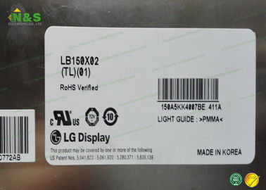 LB150X02-TL01 LG LCD Bảng Điều Chỉnh, 15.0 inch pc lcd hiển thị máy tính xách tay 1024 × 768