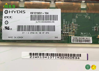 Màn hình LCD công nghiệp HX121WX1-104 Hiển thị HYDIS 12.1 inch Bình thường đen
