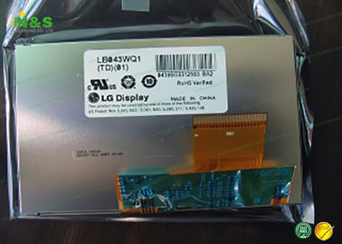 LB043WQ1-TD05 LG Hiển thị 4,3 inch Màu trắng thường với 95,04 × 53,856 mm