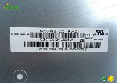 Bình thường LCD M230HGE-L20 23.0 inch Màn hình LCD Innolux Kiểu cảnh quan với 509.184 × 286.416 mm