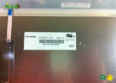 G154IJE - L02 Màn hình hiển thị LCD Innolux với độ phân giải 1280 * 800 WXGA