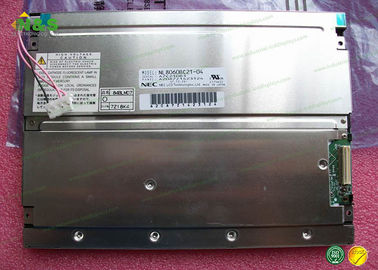 Rõ ràng NL8060BC21-04 8.4 inch NEC LCD Panel thường trắng 170,4 × 127,8 mm