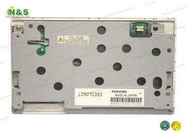 Bình thường trắng LTM07C383 TOSHIBA 7.8 inch 480 × 234 500 250: 1 262K CCFL TTL