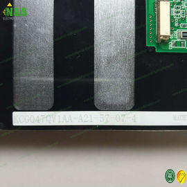 Thông thường đen 4.7 inch KCG047QV1AA-A21 320 × 240 độ phân giải bề mặt Antiglare tần số 75Hz