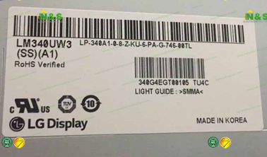 LM340UW1-SSA3 LG Hiển thị màn hình TFT-LCD Si-inch, 34 inch, 3440 × 1440 cho 60Hz